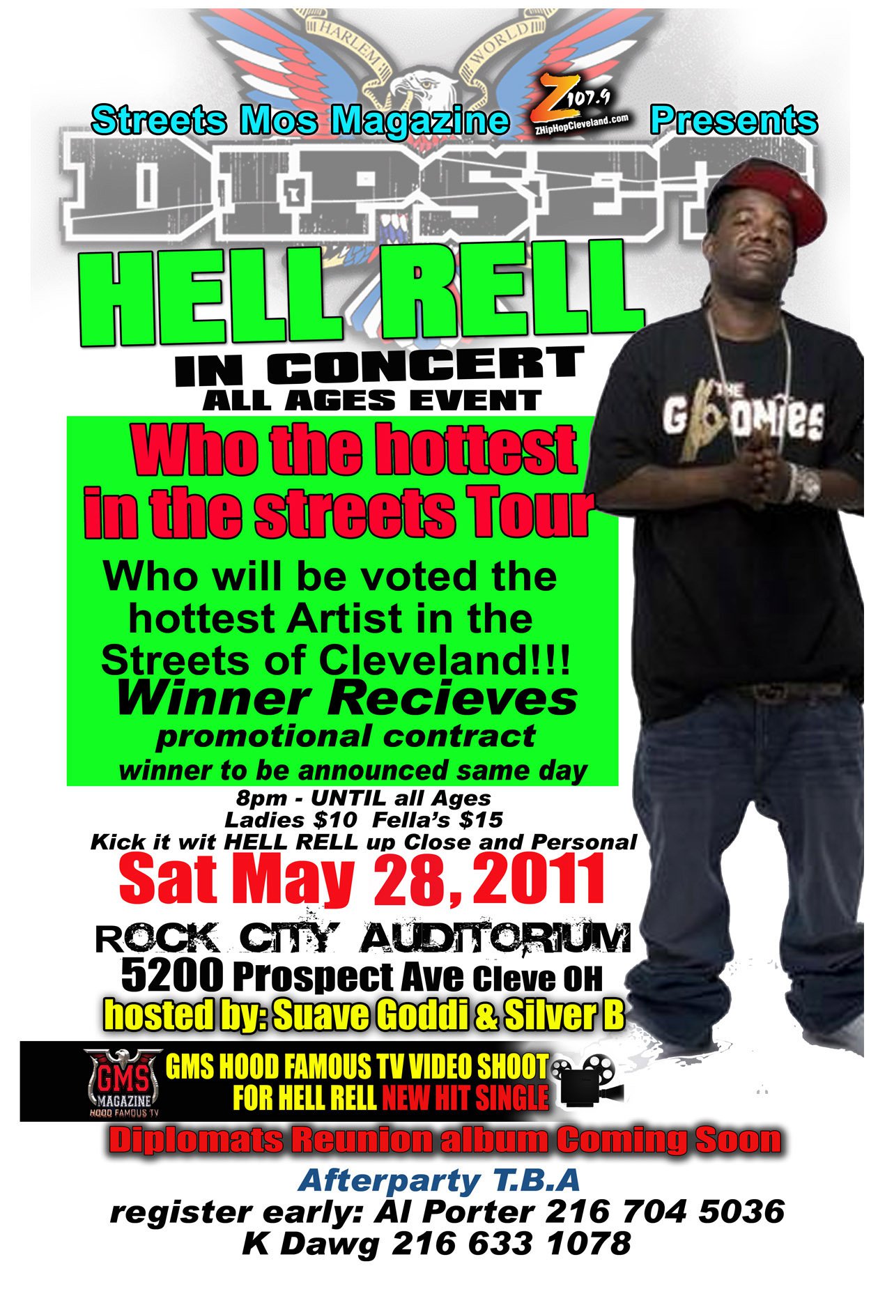 HELL RELL LIVE IN CLEVELAND 5.28.11 | Cleveland Hip Hop